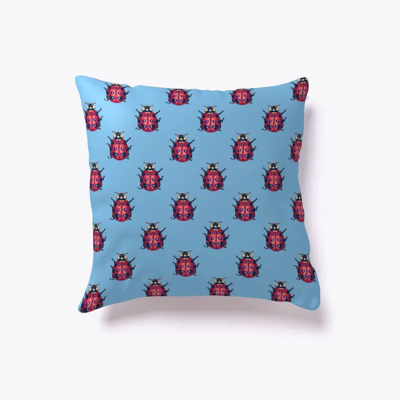 Ladybug Pixel Pattern - Ladybird Design