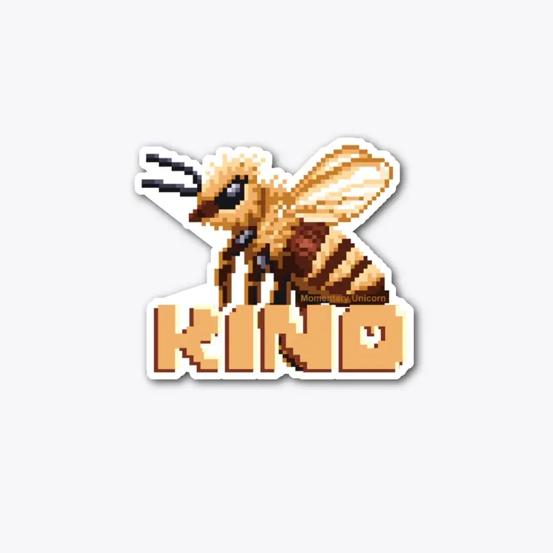 Bee Kind Pixel Art 