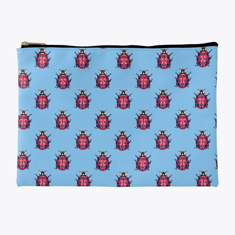 Ladybug Pixel Pattern - Ladybird Design